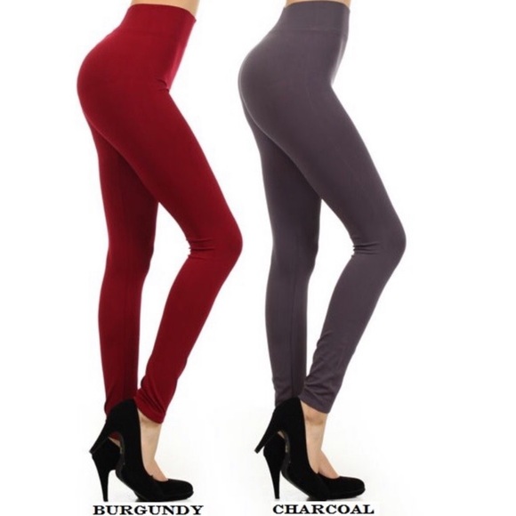 Sexy charcoal high waist leggings - Picture 2 of 2